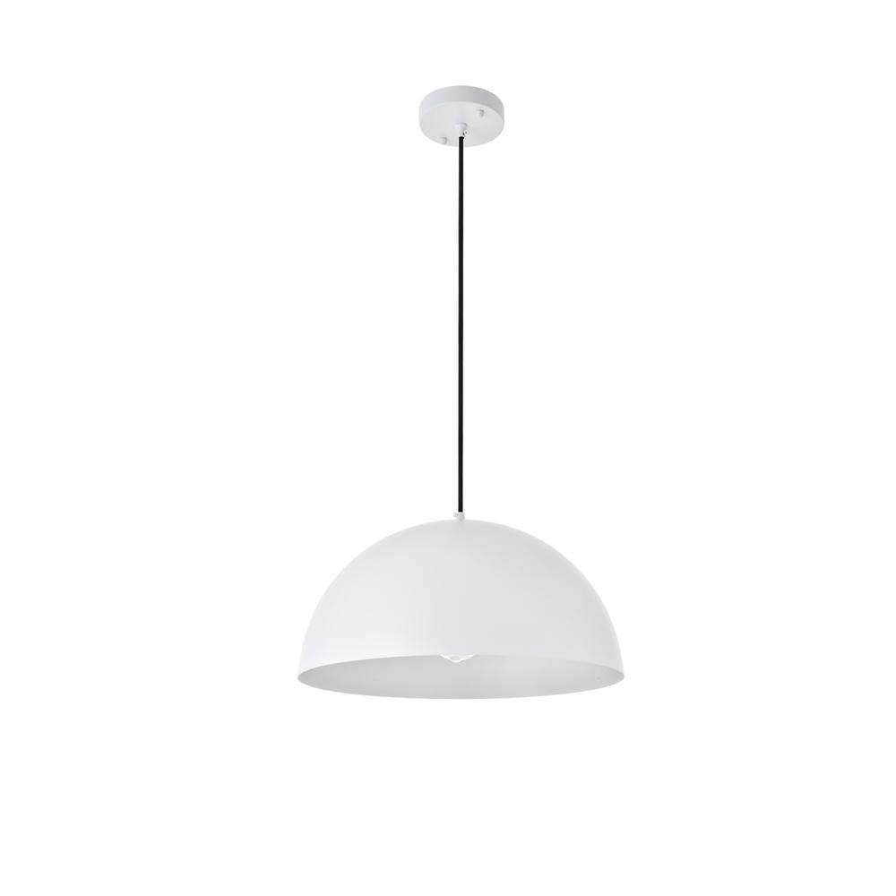 Forte 1 light White Pendant