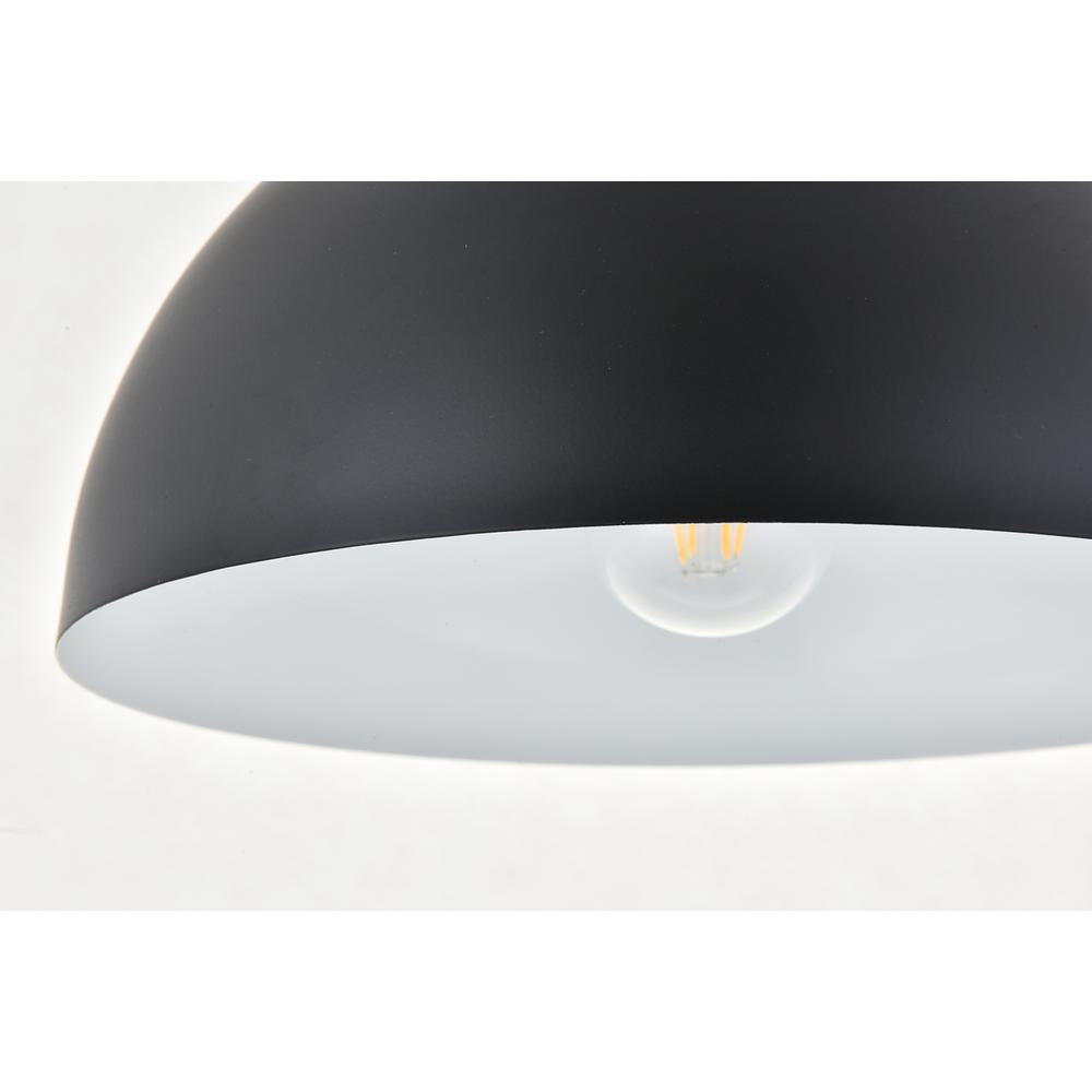 Forte 1 light black Pendant