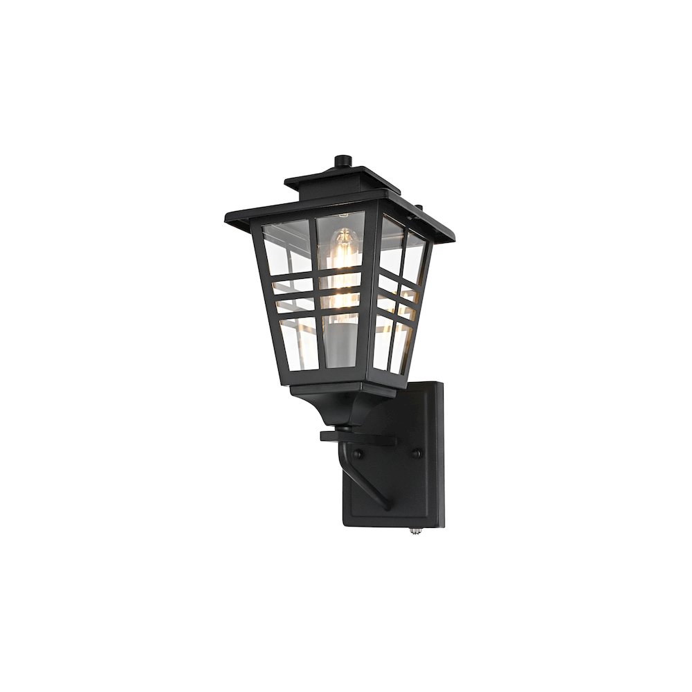 Macon 7 inch Outdoor Pendant in Black