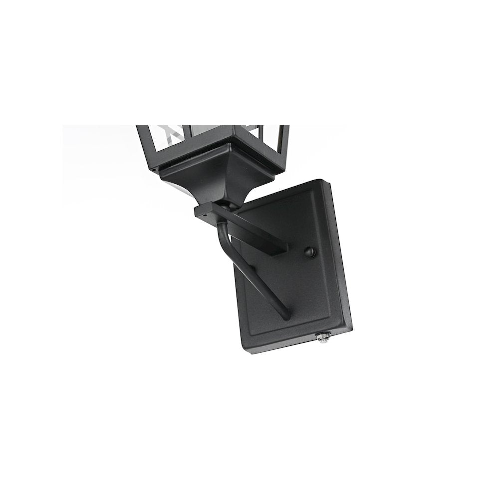 Macon 7 inch Outdoor Pendant in Black