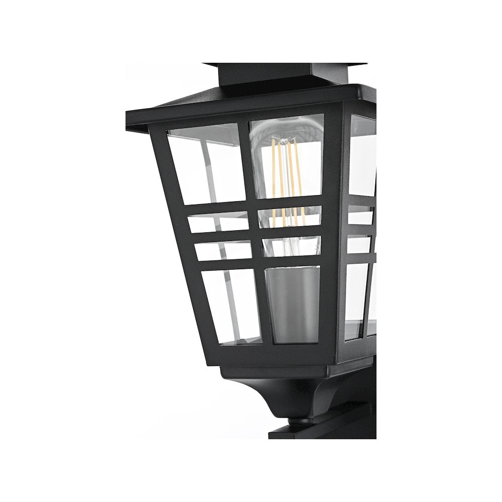 Macon 7 inch Outdoor Pendant in Black