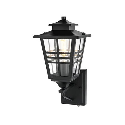 Macon 7 inch Outdoor Pendant in Black