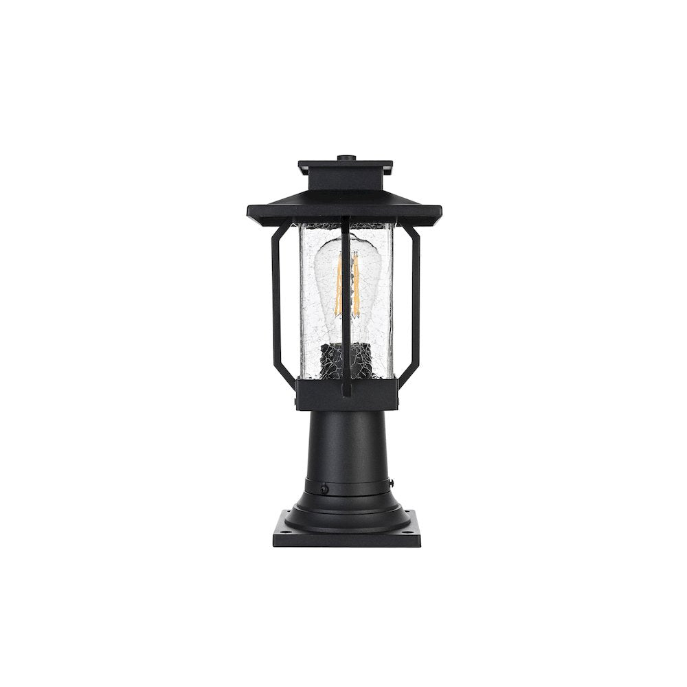 Salem 7 inch Outdoor Pendant in Black