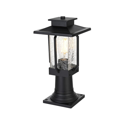 Salem 7 inch Outdoor Pendant in Black