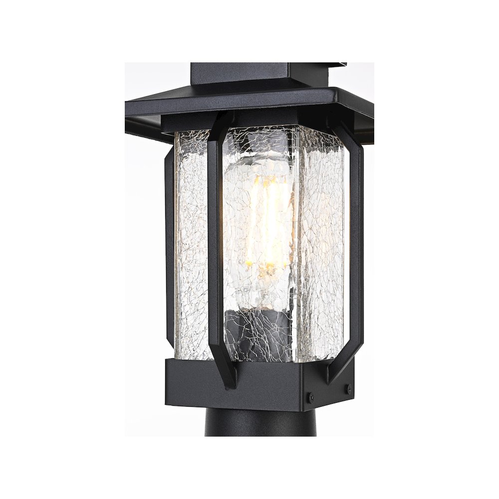 Salem 7 inch Outdoor Pendant in Black