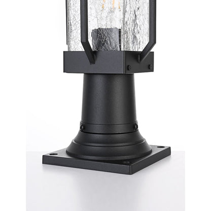 Salem 7 inch Outdoor Pendant in Black