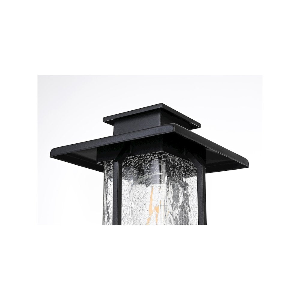 Salem 7 inch Outdoor Pendant in Black