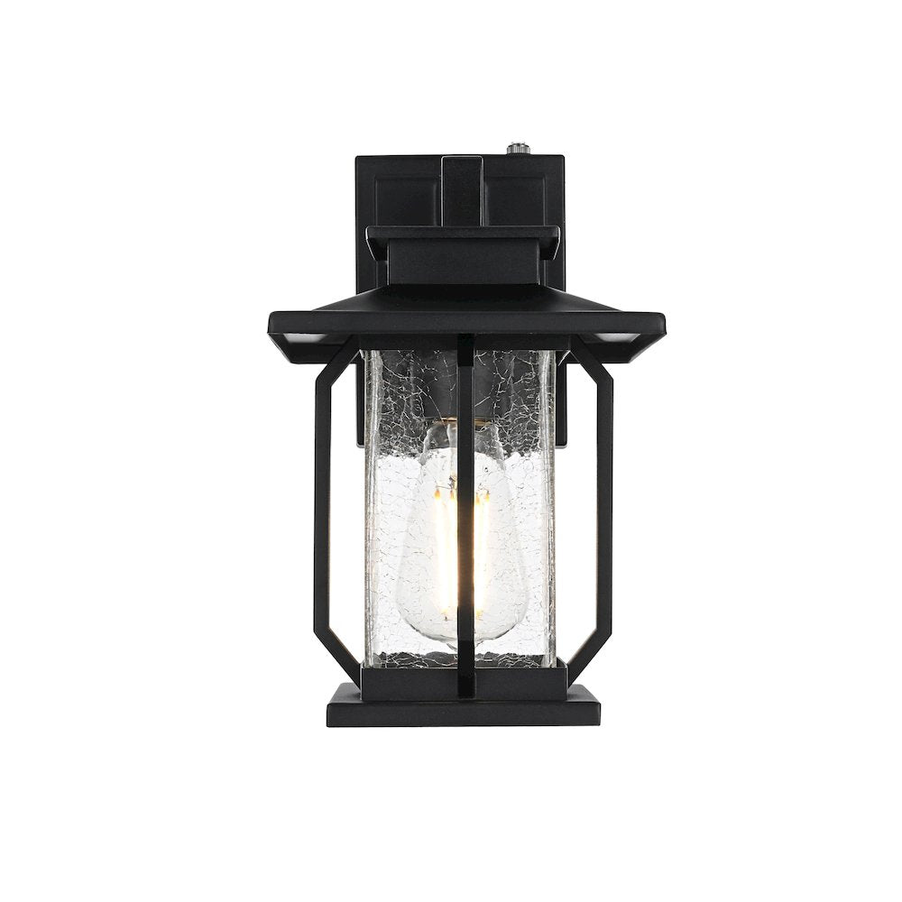 Salem 7 inch Outdoor Pendant in Black