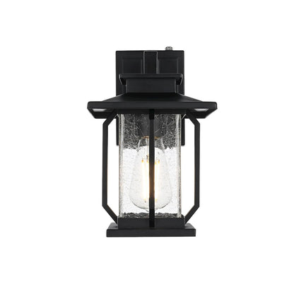 Salem 7 inch Outdoor Pendant in Black
