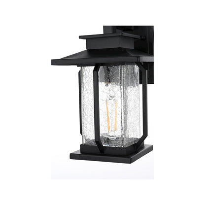 Salem 7 inch Outdoor Pendant in Black
