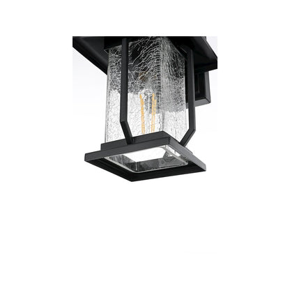 Salem 7 inch Outdoor Pendant in Black