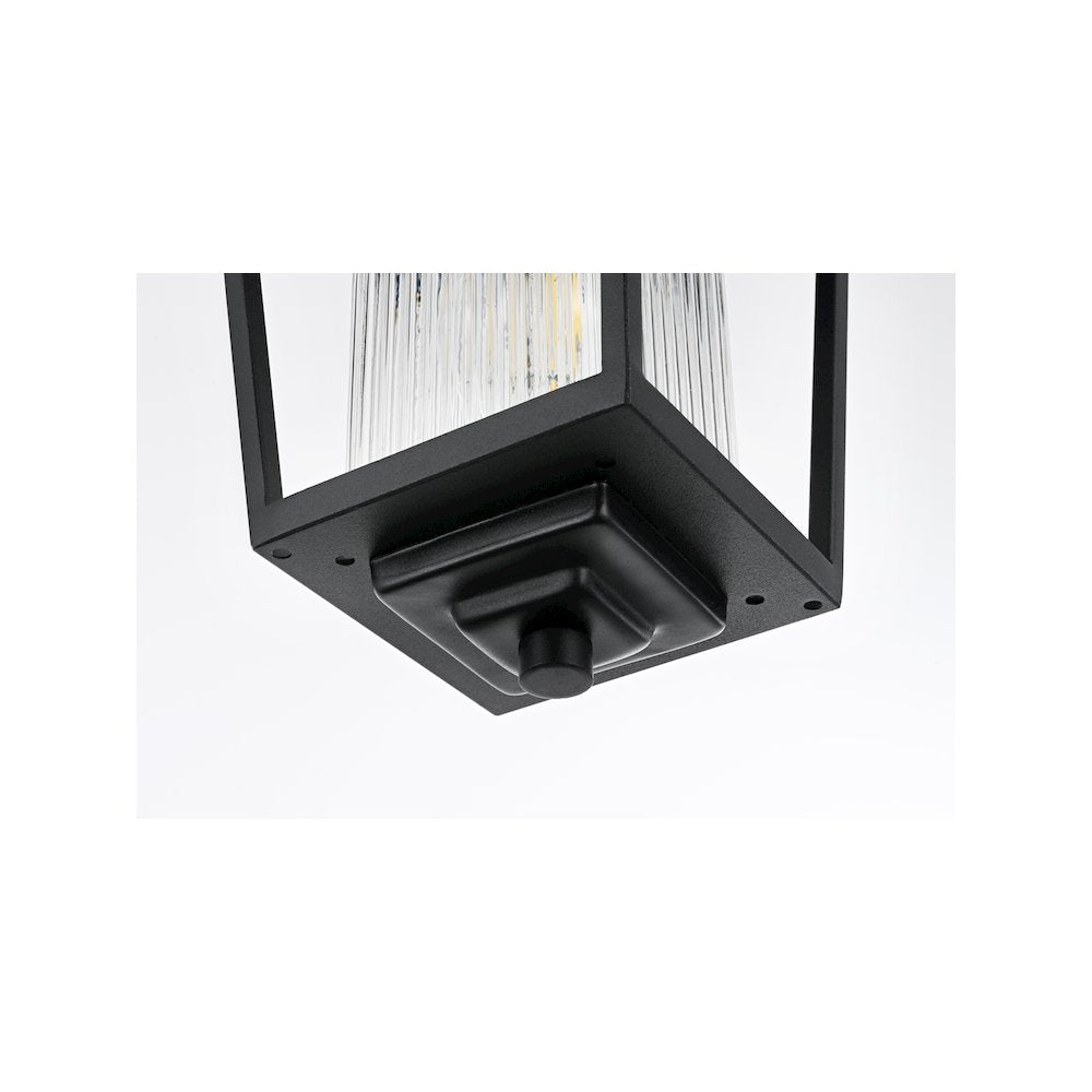 York 7 inch Outdoor Pendant in Black