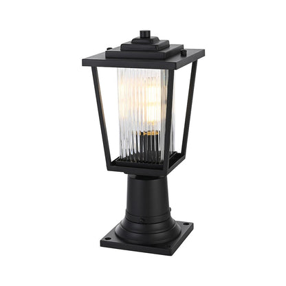 York 7 inch Outdoor Pendant in Black