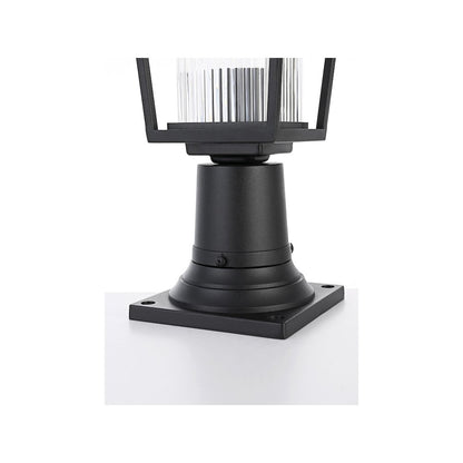 York 7 inch Outdoor Pendant in Black