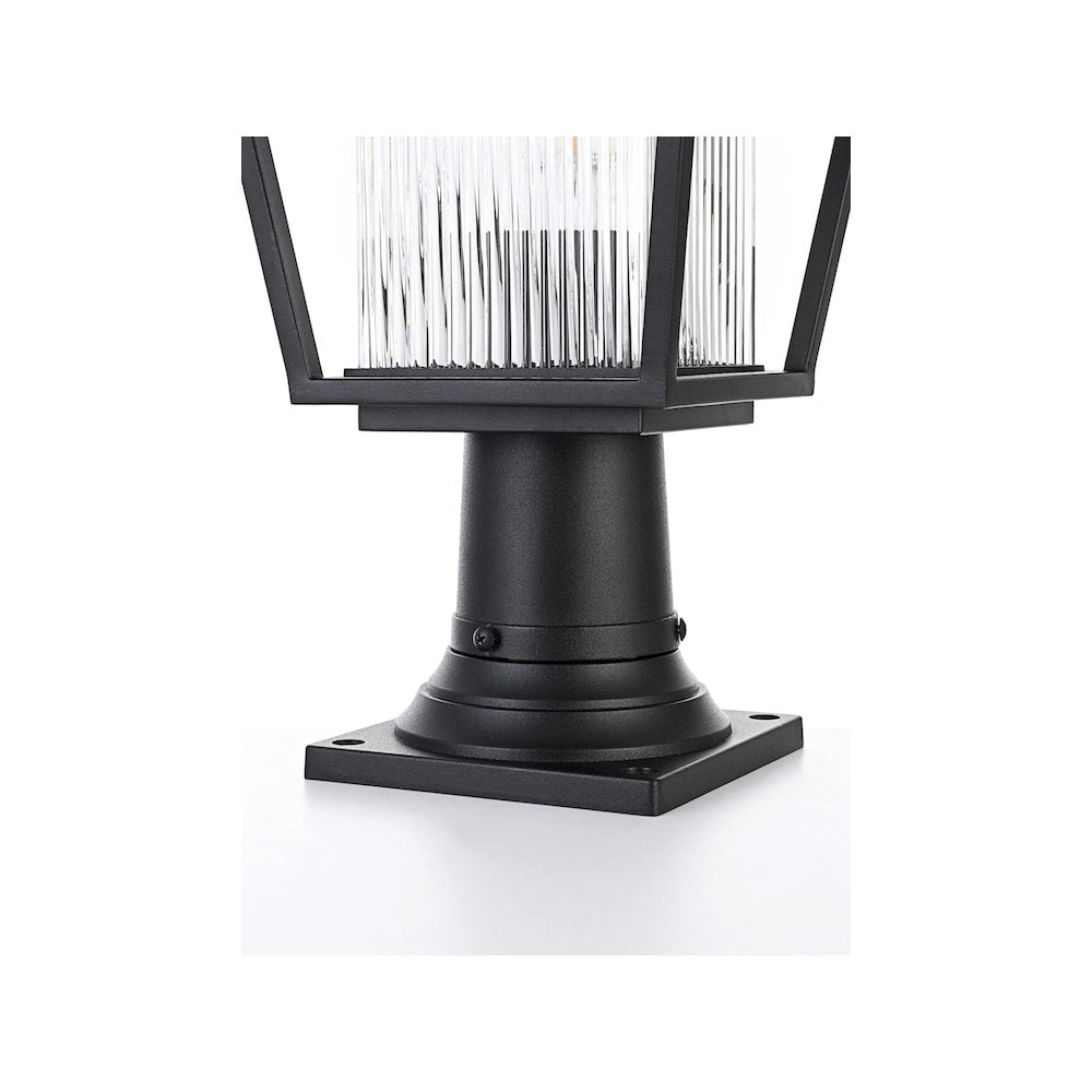 York 7 inch Outdoor Pendant in Black