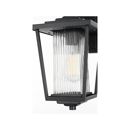 York 7 inch Outdoor Pendant in Black