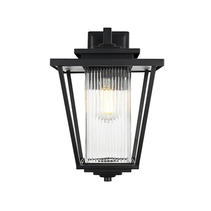 York 7 inch Outdoor Pendant in Black