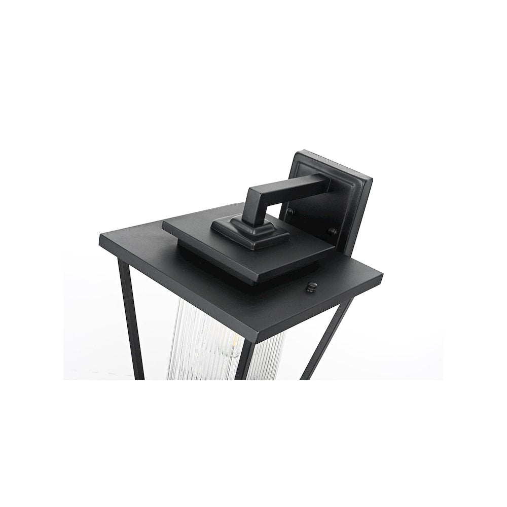 York 7 inch Outdoor Pendant in Black