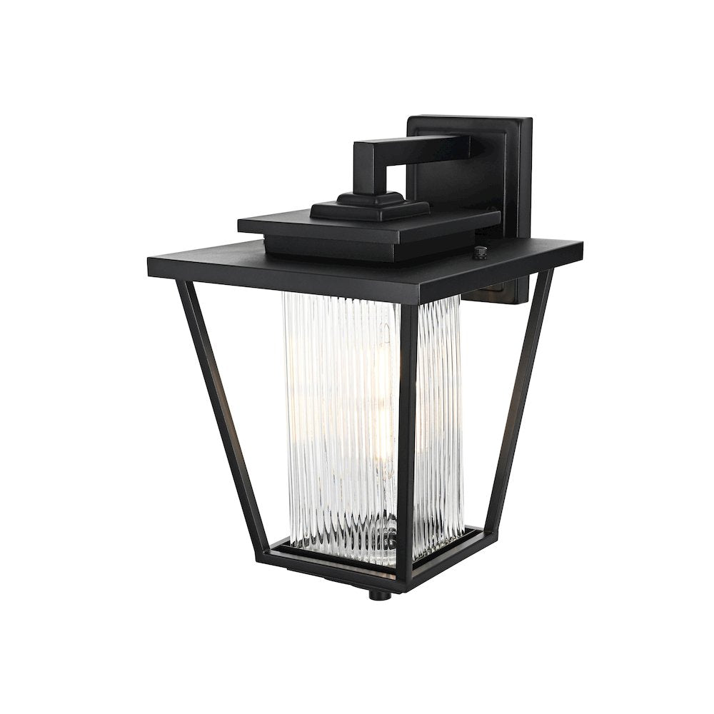 York 7 inch Outdoor Pendant in Black