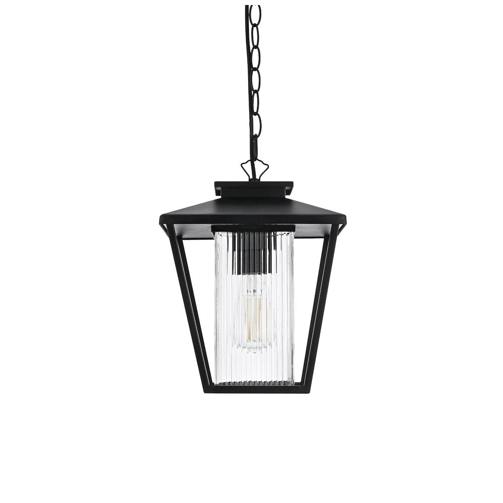 Gaul 7 inch Outdoor Pendant in Black