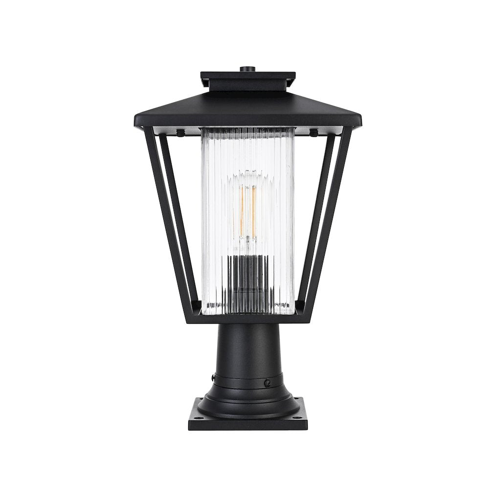 Gaul 7 inch Outdoor Pendant in Black
