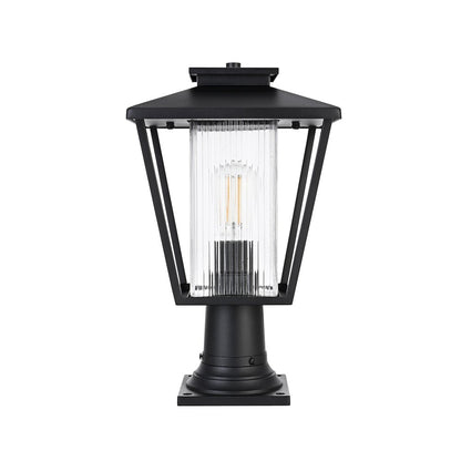 Gaul 7 inch Outdoor Pendant in Black