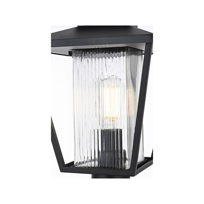 Gaul 7 inch Outdoor Pendant in Black