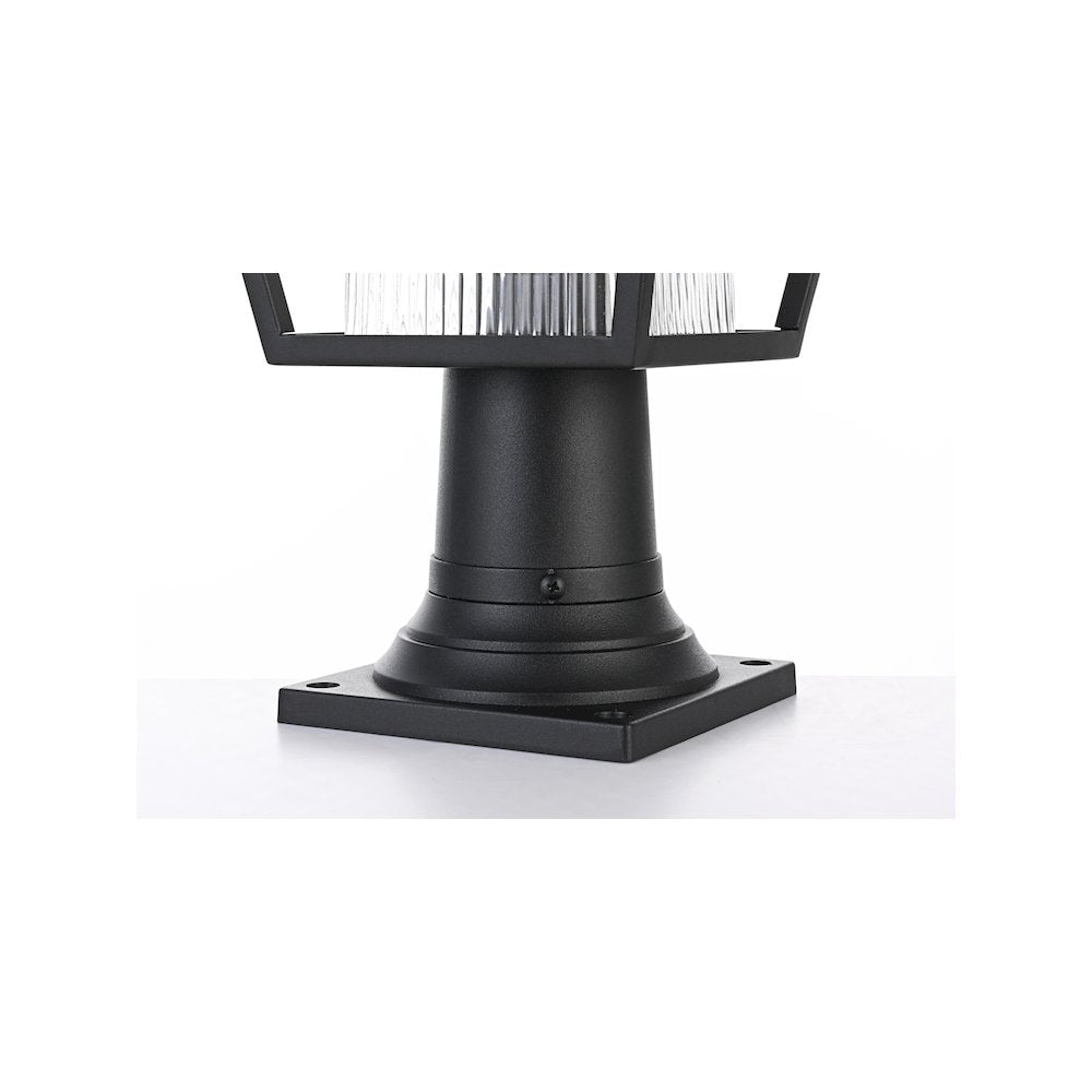 Gaul 7 inch Outdoor Pendant in Black