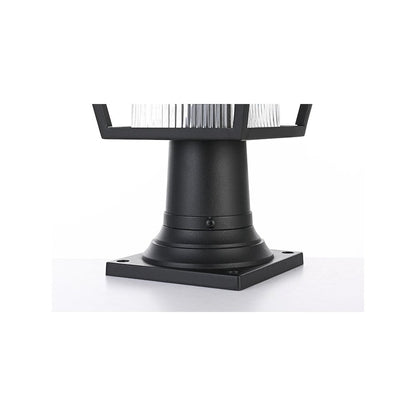 Gaul 7 inch Outdoor Pendant in Black
