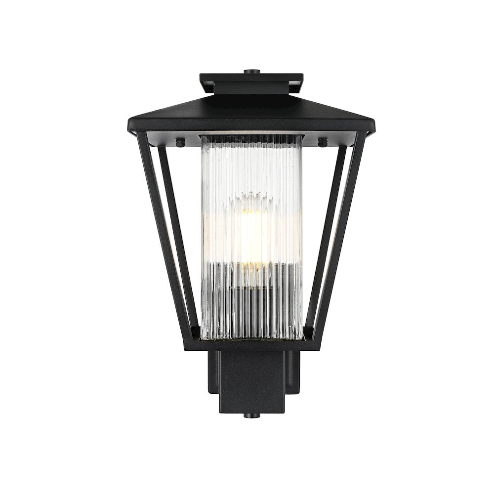 Gaul 7 inch Outdoor Pendant in Black