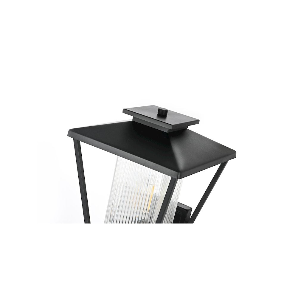 Gaul 7 inch Outdoor Pendant in Black