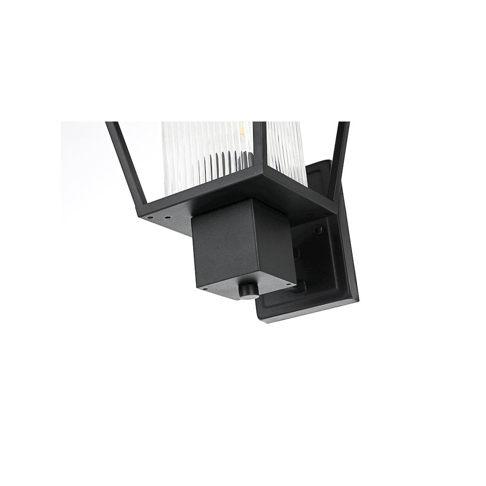 Gaul 7 inch Outdoor Pendant in Black