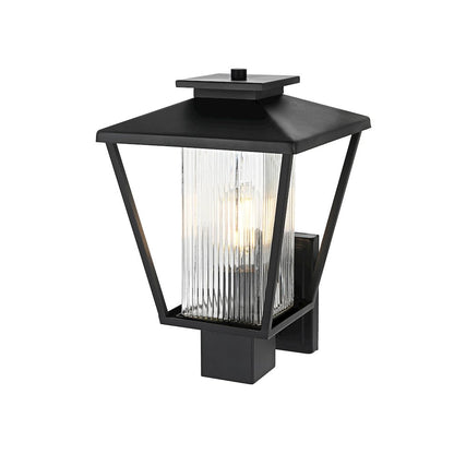 Gaul 7 inch Outdoor Pendant in Black