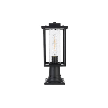 Philip 7 inch Outdoor Pendant in Black