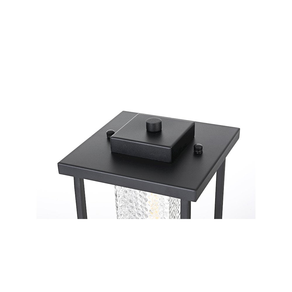 Philip 7 inch Outdoor Pendant in Black
