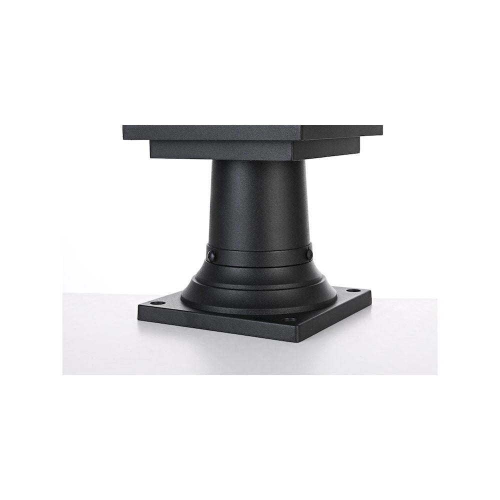 Ludlow 7 inch Outdoor Pendant in Black