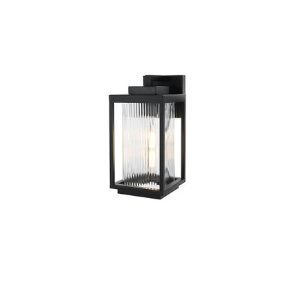 Ludlow 7 inch Outdoor Pendant in Black