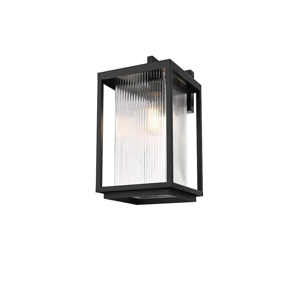 Ludlow 8 Inch Outdoor Wall Sconce In Black