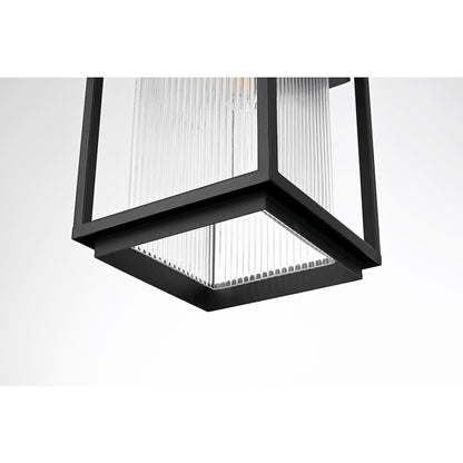 Ludlow 8 Inch Outdoor Wall Sconce In Black