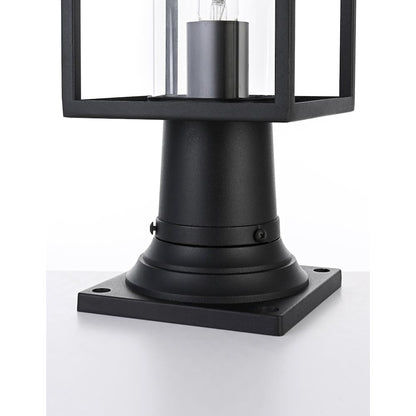 Memphis 7 inch Outdoor Pendant in Black