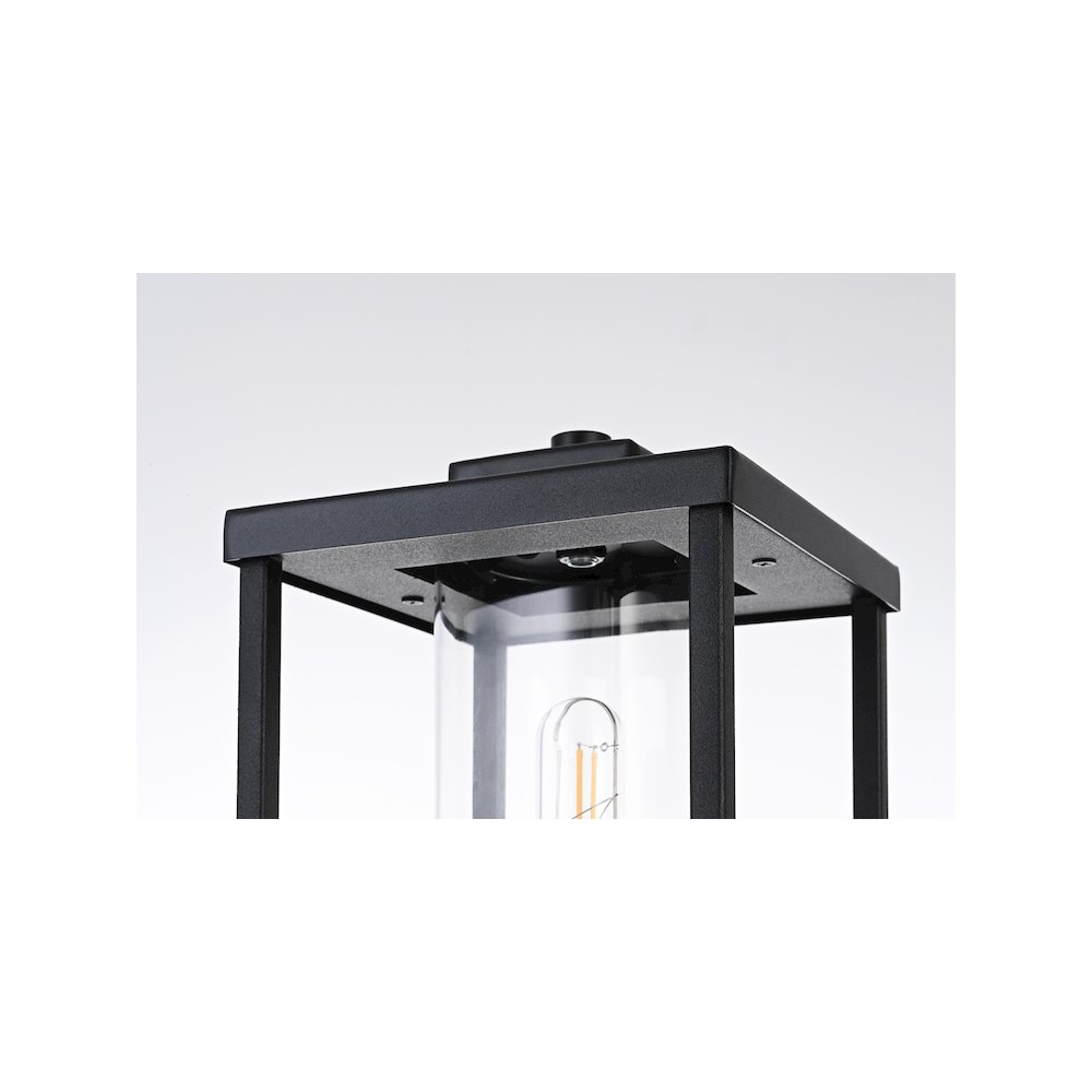 Memphis 7 inch Outdoor Pendant in Black