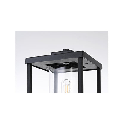 Memphis 7 inch Outdoor Pendant in Black