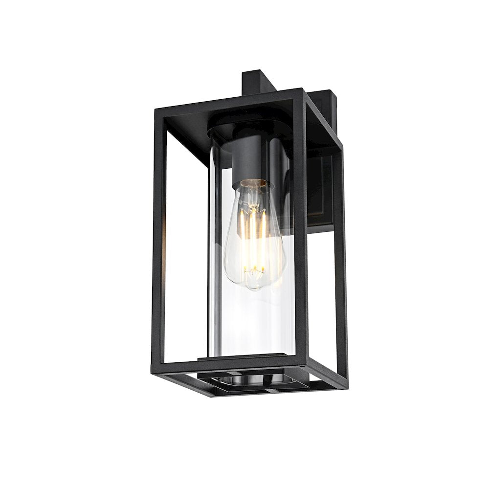 Memphis 7 inch Outdoor Pendant in Black