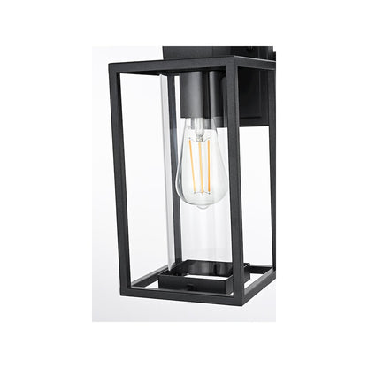 Memphis 7 inch Outdoor Pendant in Black