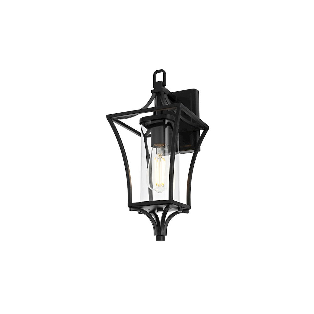 Belgrade 7 inch Outdoor Pendant in Black