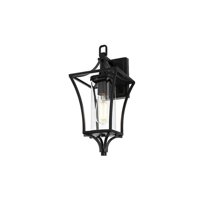 Belgrade 7 inch Outdoor Pendant in Black