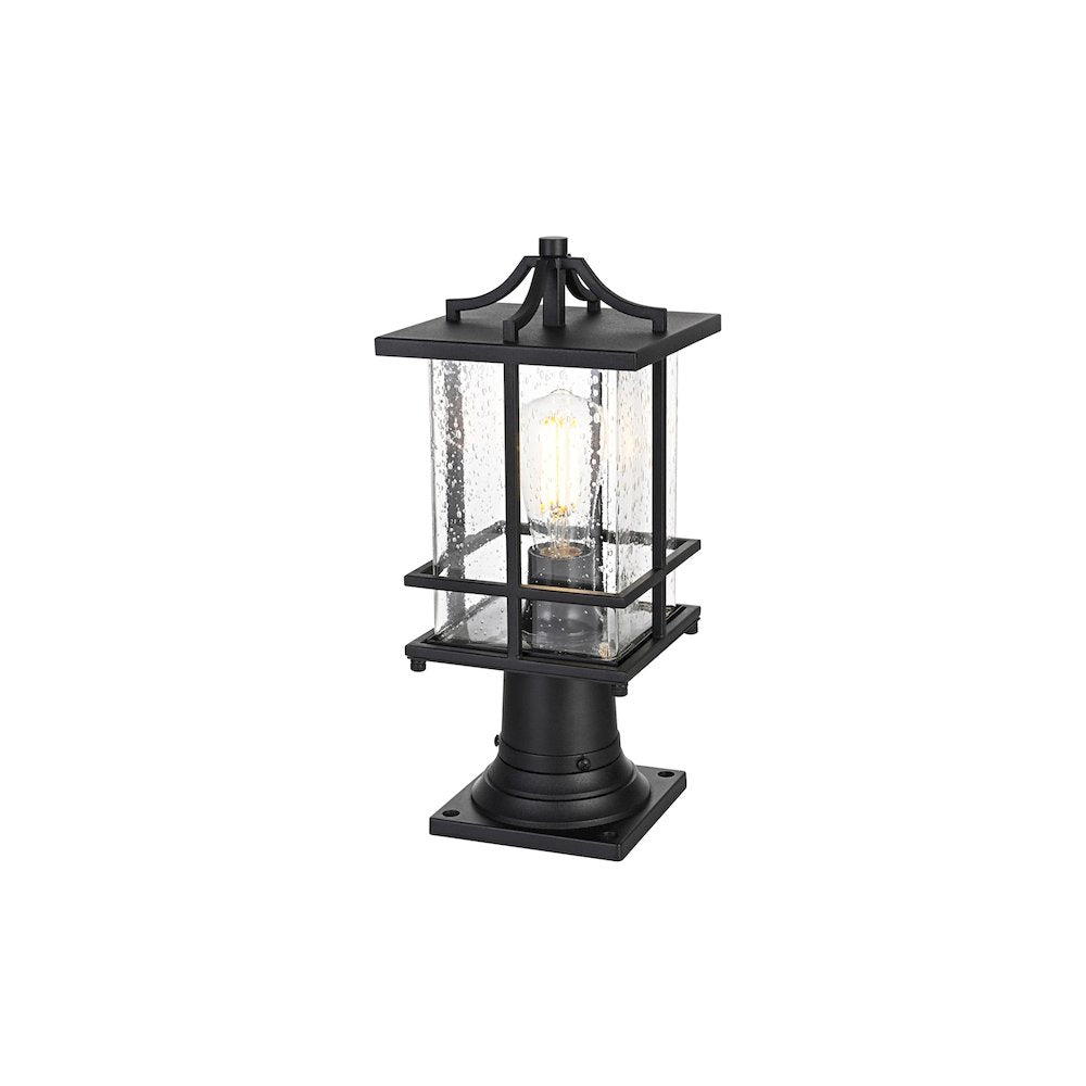 Miller 7 inch Outdoor Pendant in Black