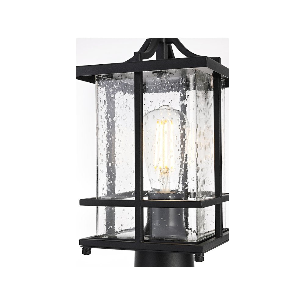 Miller 7 inch Outdoor Pendant in Black