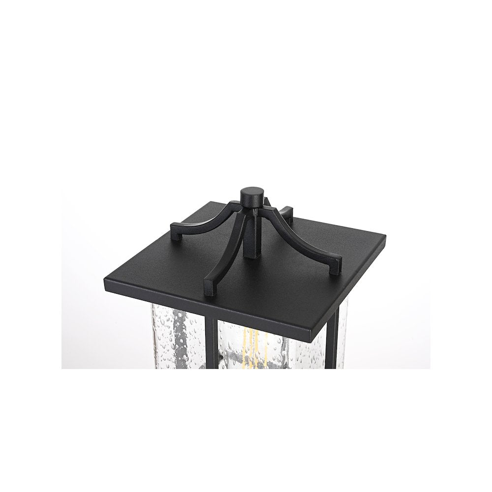 Miller 7 inch Outdoor Pendant in Black