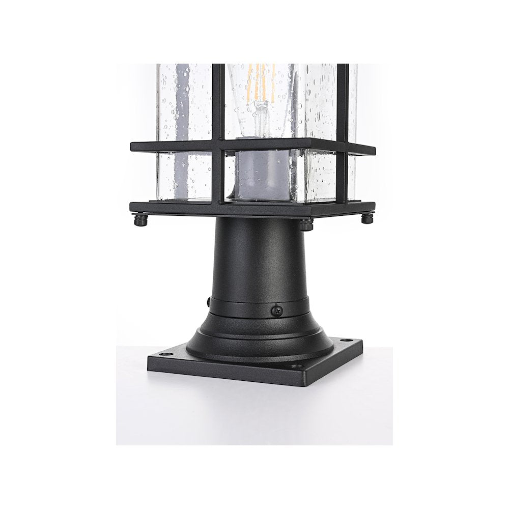 Miller 7 inch Outdoor Pendant in Black